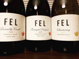 Pinot Noir: FEL Wines Pinot Noir 2016, Anderson Valley, California