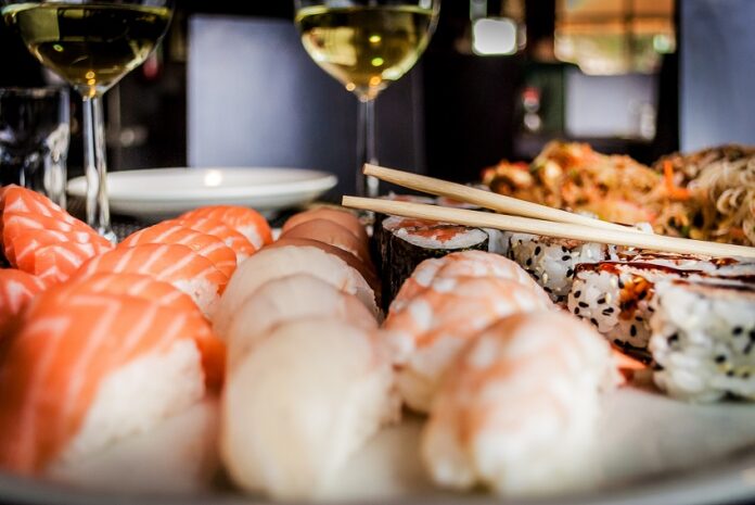 Which wines to drink with sushi