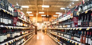 The wine fair, a French tradition Wine fairs in supermarket