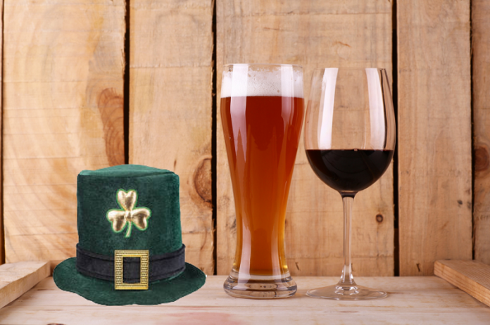 Wine and beer St Patrick