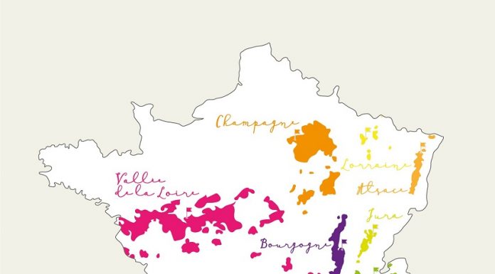 Tour de France des régions viticoles Tour de France des régions viticoles : carte de France