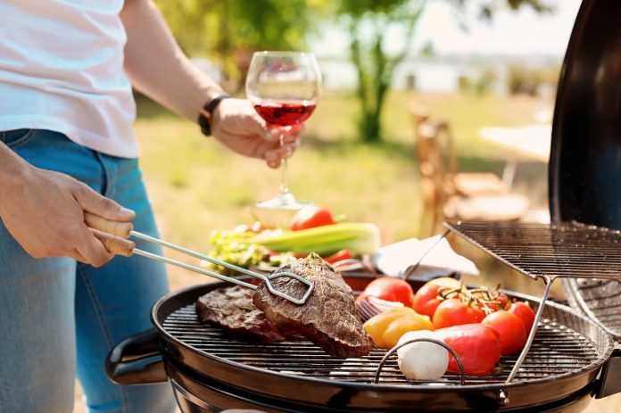 Wine and barbecue